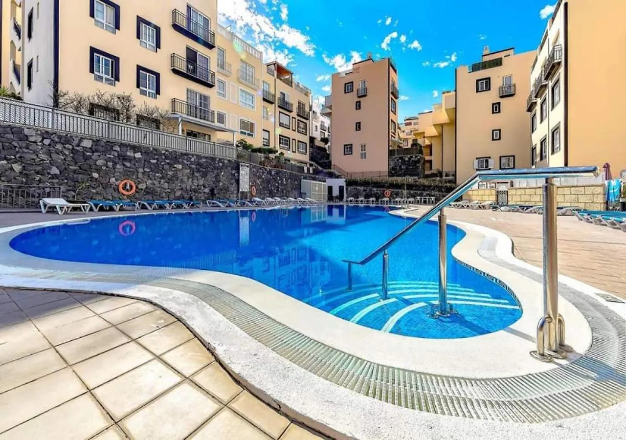 Ocean View 2 Bedroom Roofterrace Apartment In Costa Adeje Callao Salvaje Spanyolország