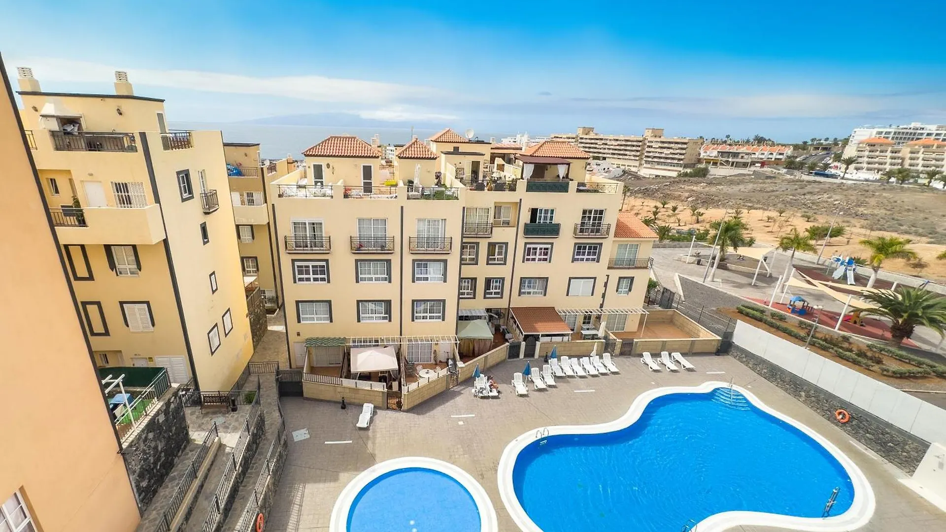 Ocean View 2 Bedroom Roofterrace Apartment In Costa Adeje Callao Salvaje